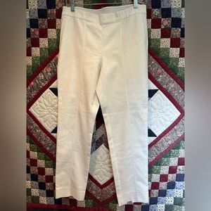 J.Jill Essential Slim Stretchy Pull On Ankle Length Slacks